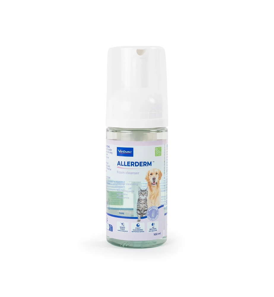 Virbac Allerderm Foam Cleanser