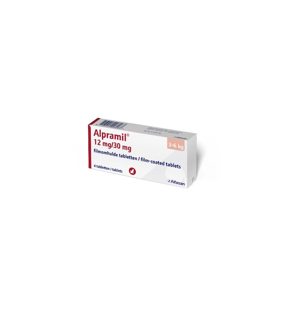 Alpramil Kat 12 Mg / 30 Mg (3 T/m 6 Kg)