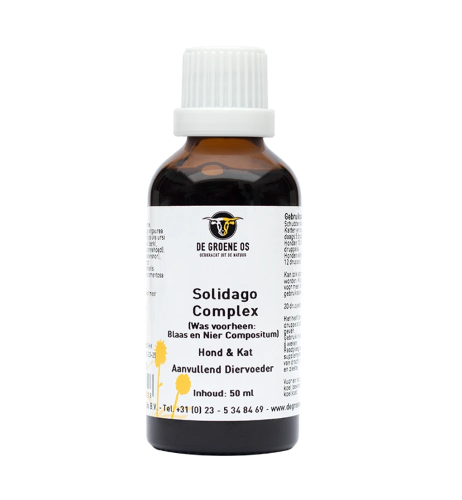 De Groene Os Solidago Complex Hond & Kat - 50 Ml