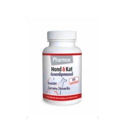 Pharmox Groenlipmossel Hond & Kat - 60 Capsules