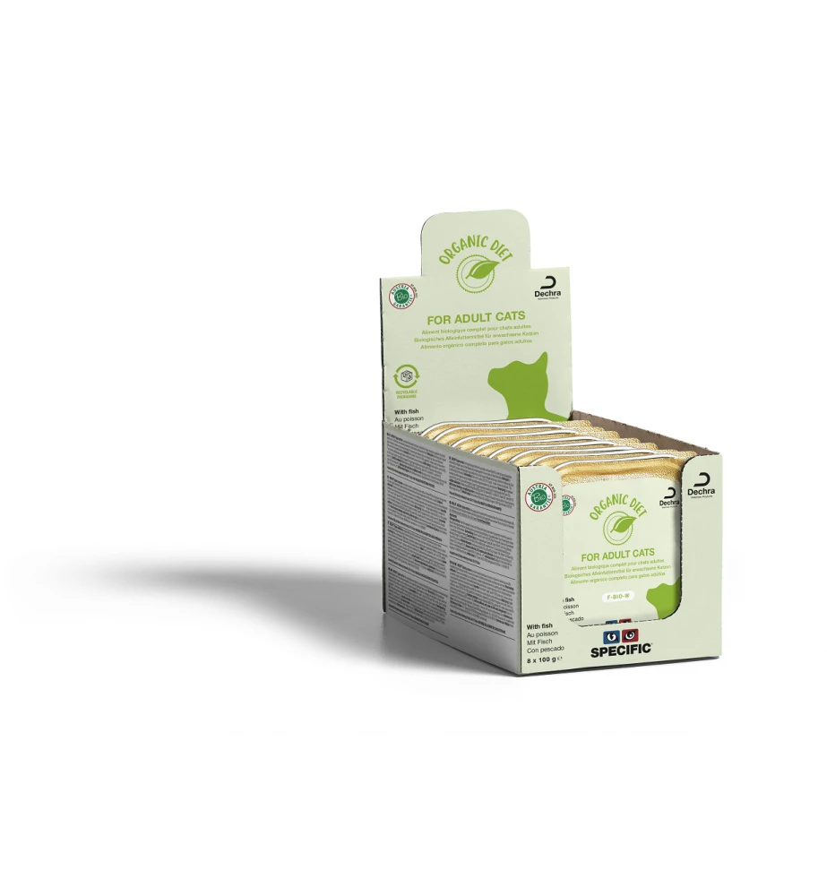 Specific Organic Fish F-BIO-W - 8 X 100 Gram - Afbeelding 2